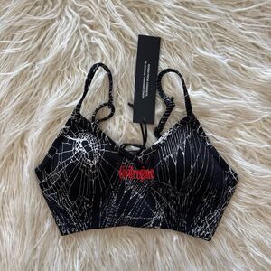 Civil Regime Overran by Webs Kelly Seamless Sports Bra Black Size XS